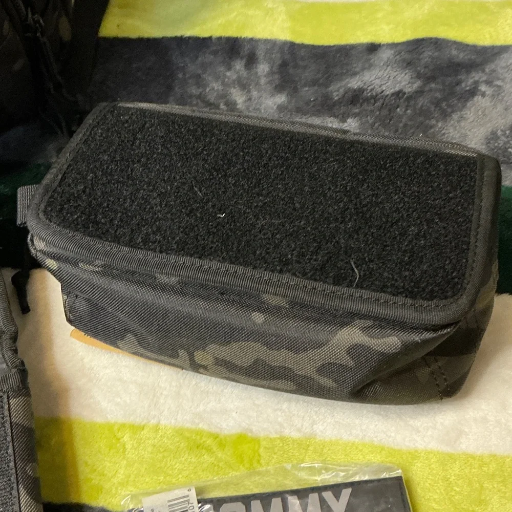 Daddy Tactical Black Camo Backpack - Durable Men's Bag NWT - Picture 13 of 16